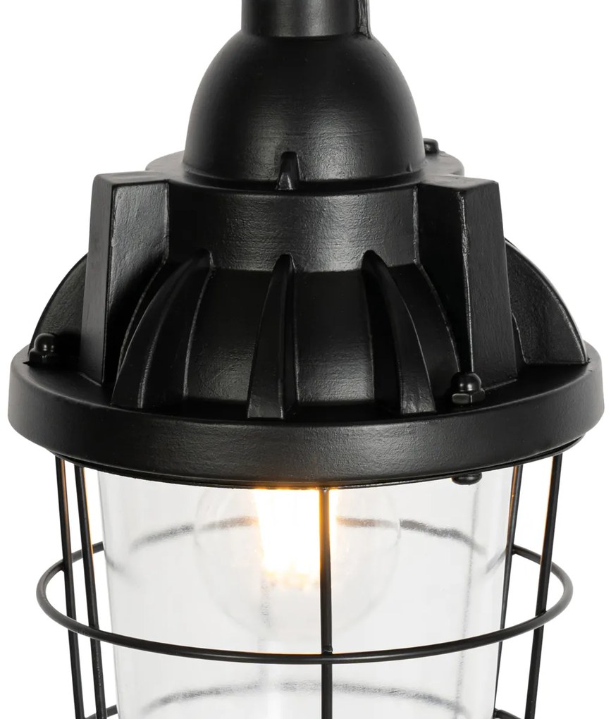Industrialna lampa wisząca czarna - CabinPrzemysłowy Oswietlenie wewnetrzne