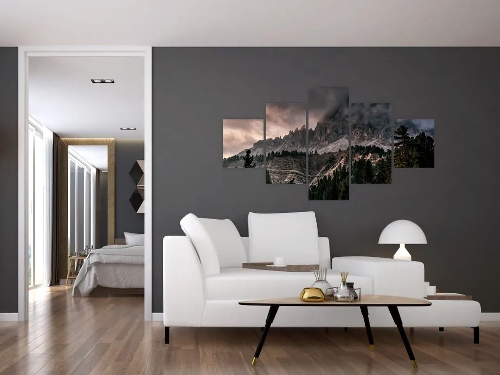 Obraz Gór Skalistych (125x70 cm)