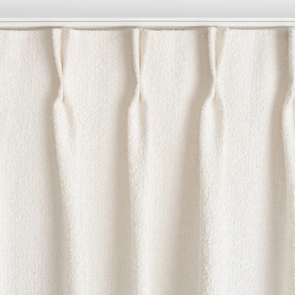 Zasłona na haczykach flex podwójnych