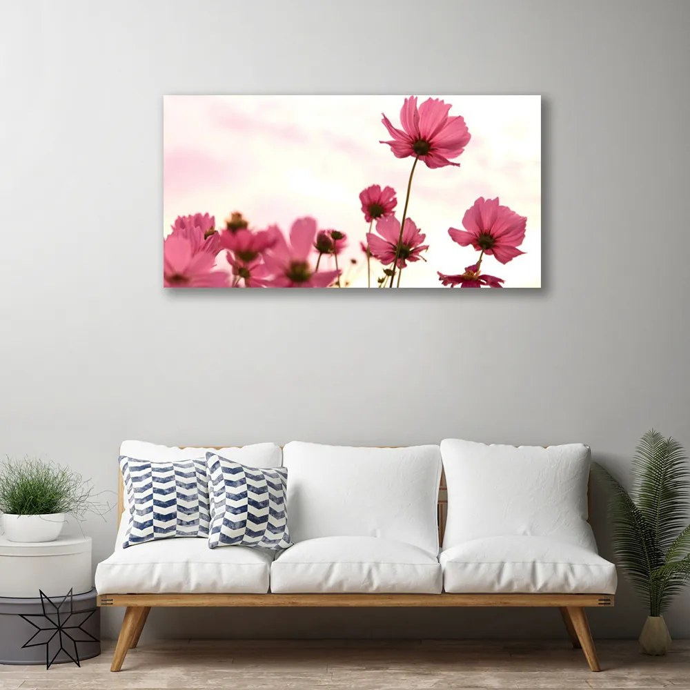 Obraz canvas Pastelowy Akcent Roślinny