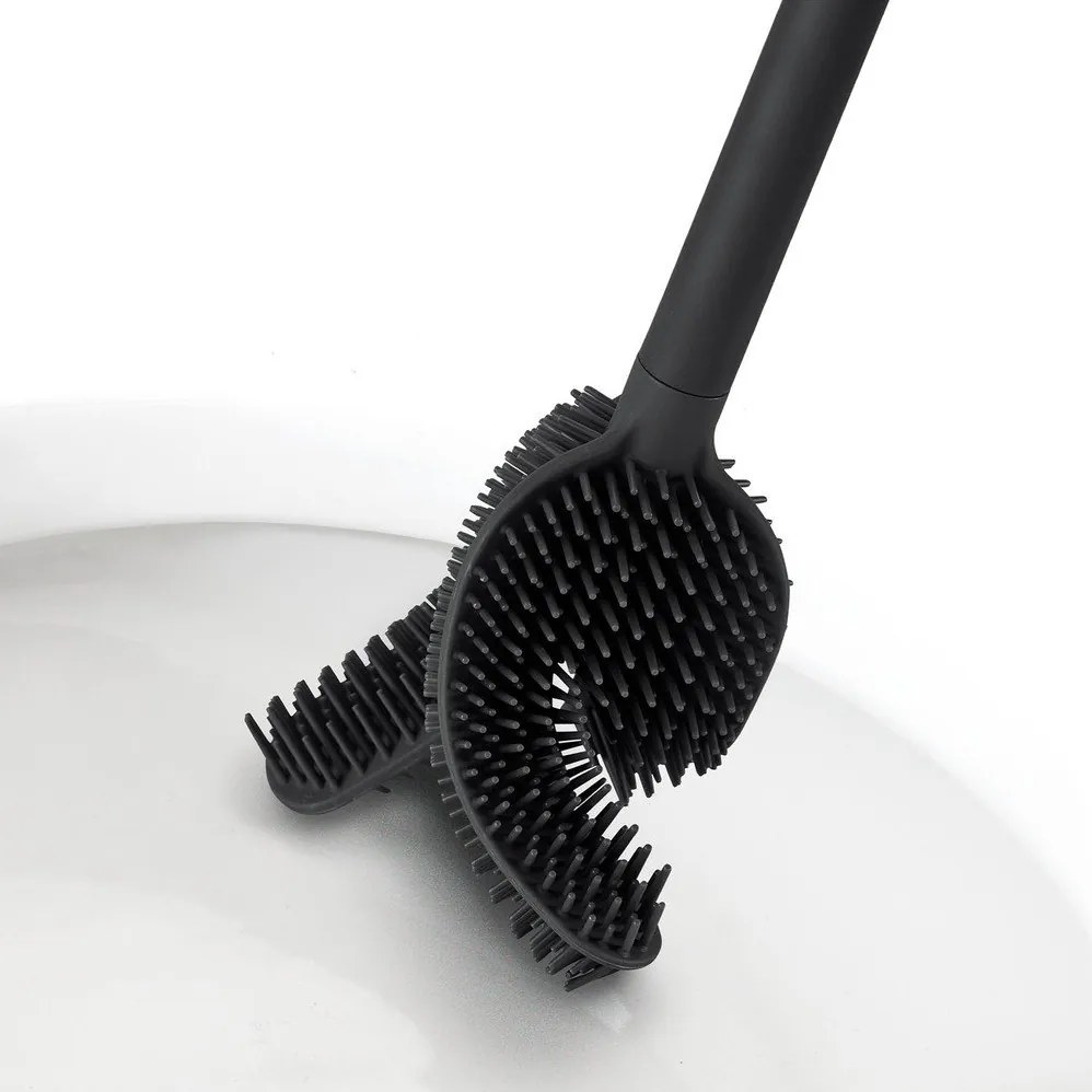 Czarna szczotka do WC Flex – Joseph Joseph