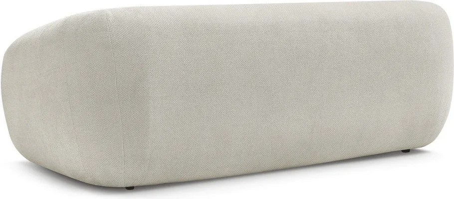 Beżowa rozkładana sofa z tkaniny szenilowej 228 cm Neyo – Bobochic Paris