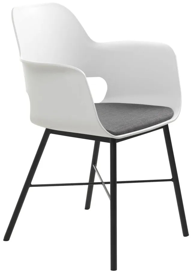 Białe krzesło Unique Furniture Wrestler