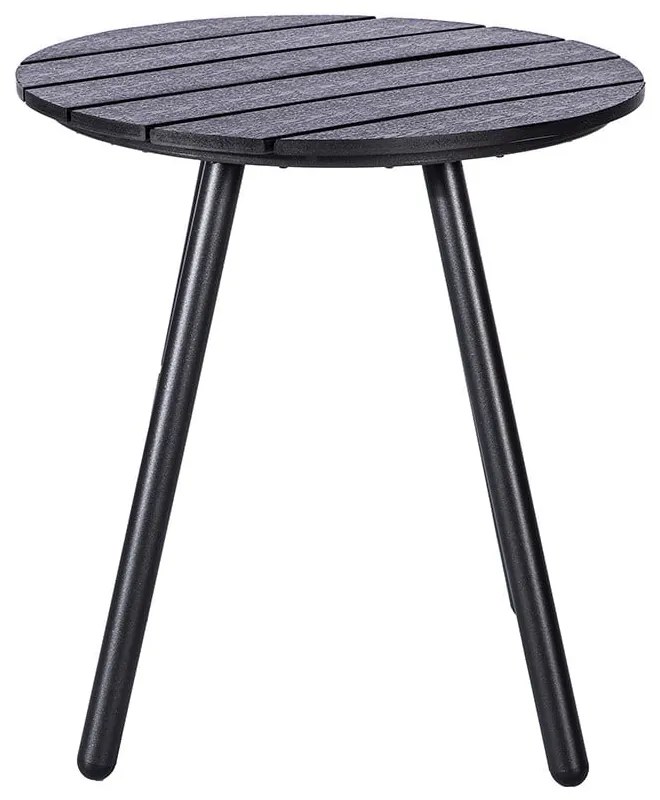 Szary stół ogrodowy Bonami Essentials Lounge, ø 51 cm
