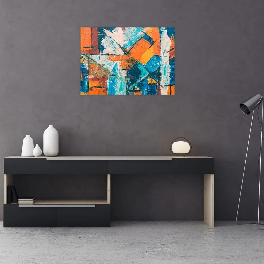 Obraz - Abstrakcja (70x50 cm)