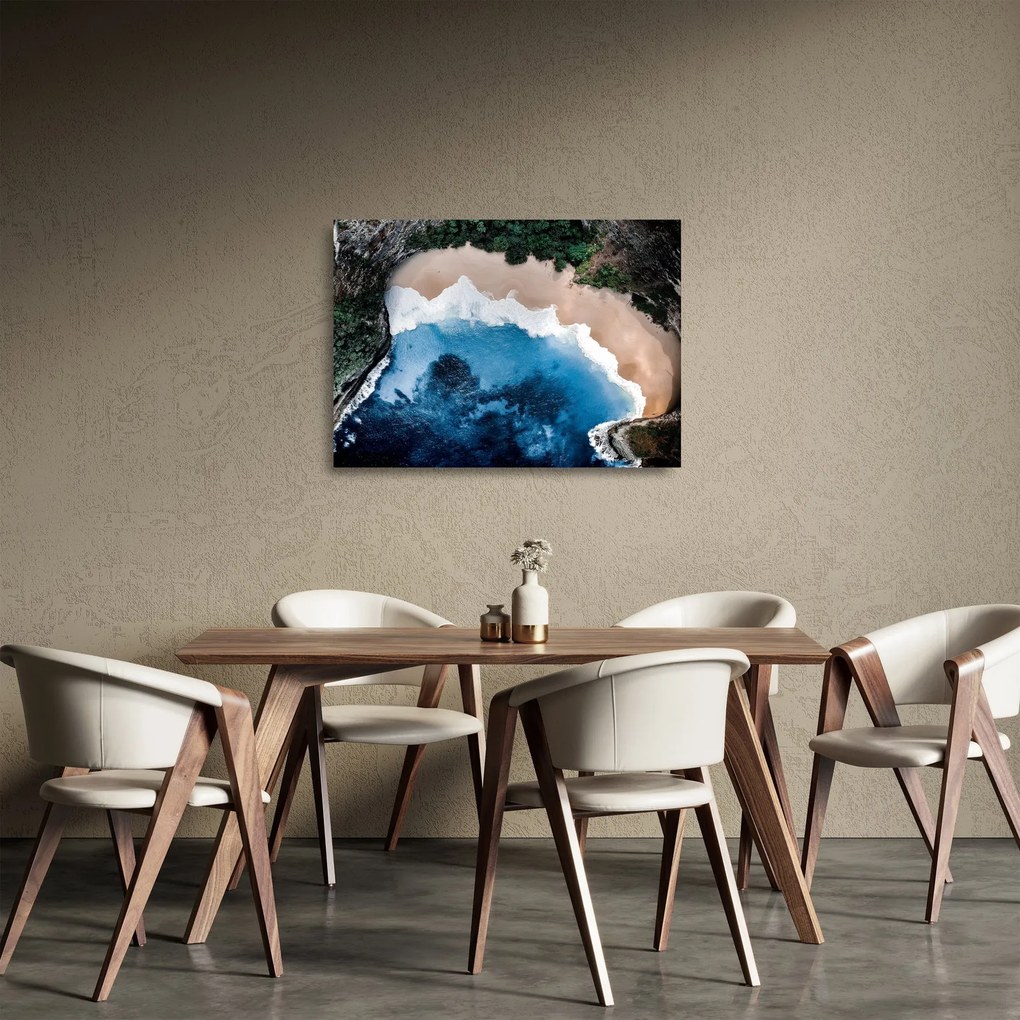 Obraz na szkle plaży Nusa Penida, Indonezja (70x50 cm)