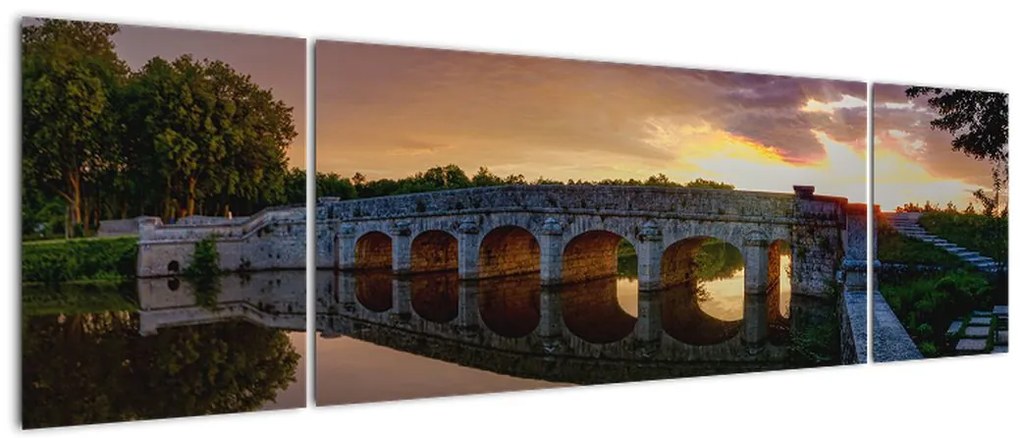 Obraz mostu (170x50 cm)