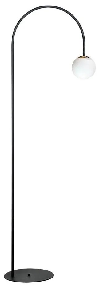 Zuma Line 1224 - Lampa stojąca BOW 1xE14/10W/230V czarna
