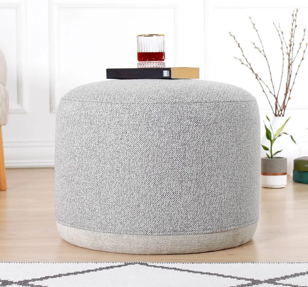Taboret Cedre Light Grey