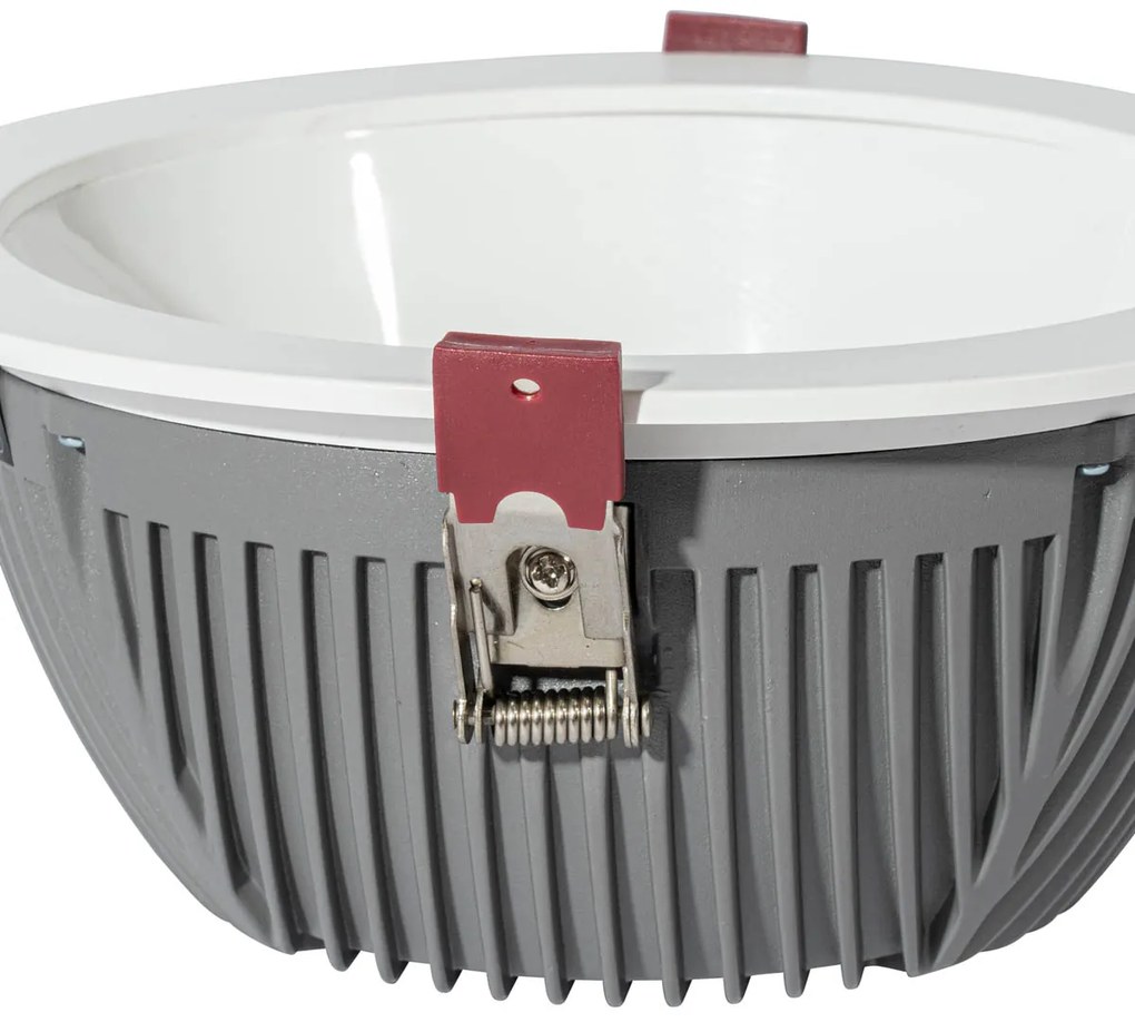 Set van 6 inbouwspots wit incl. LED 3000K-5000K - Elias Nowoczesny Oswietlenie wewnetrzne
