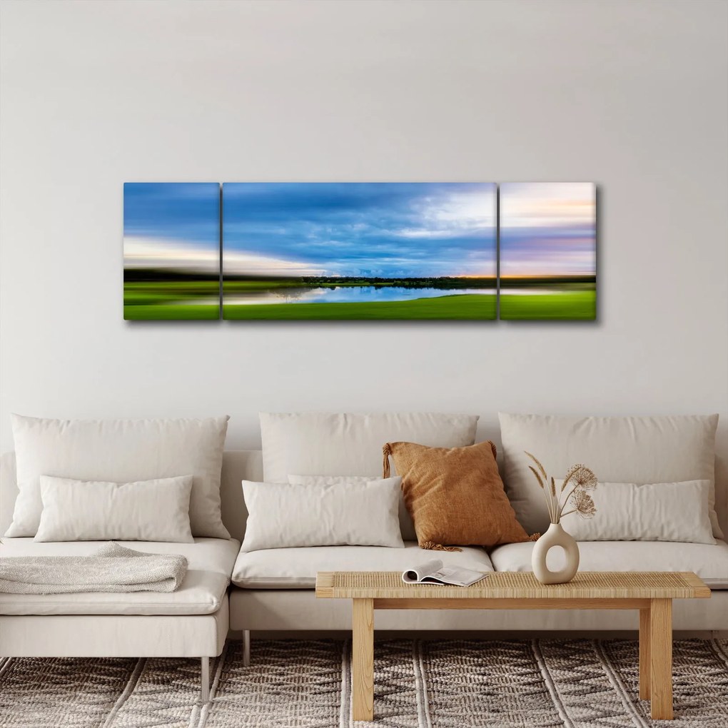 Obraz łąki (170x50 cm)