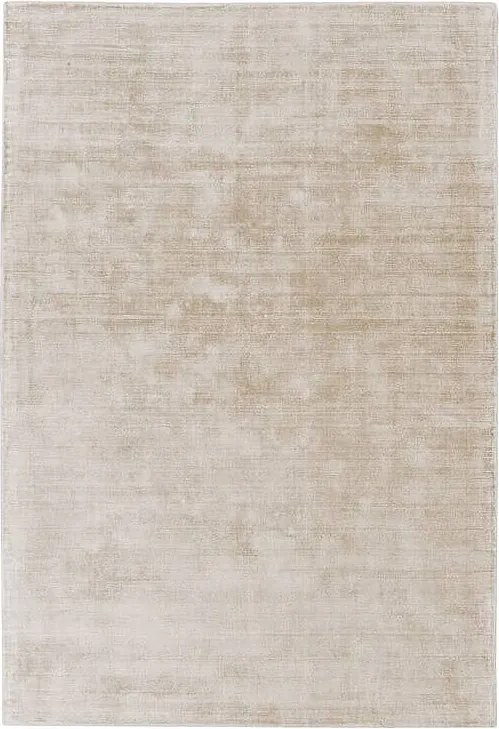 Ręcznie tkany dywan z wiskozy - 160x230cm - kremowy - Blade