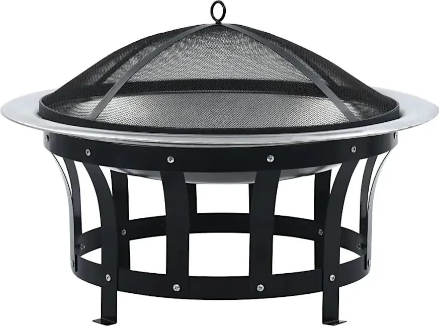 Palenisko ogrodowe z grillem P9-E88