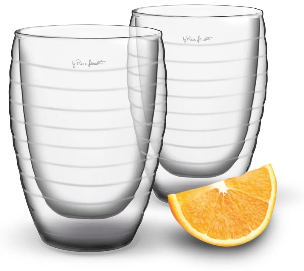 Lamart LT9013 zestaw szklanek Juice Vaso, 370 ml, 2 szt.