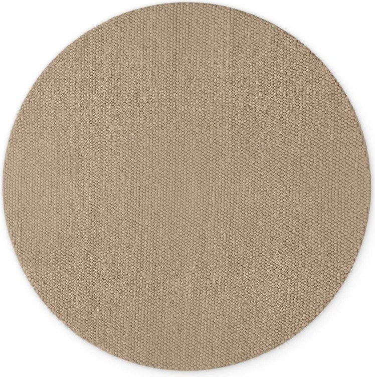 Wełniany okrągły dywan tkany ręcznie w naturalnym kolorze ø 200 cm Richmond Diana – Ted Baker