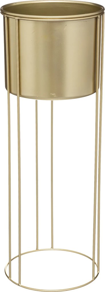 Kwietnik metalowy stojący, 2 sztuki, 58 cm