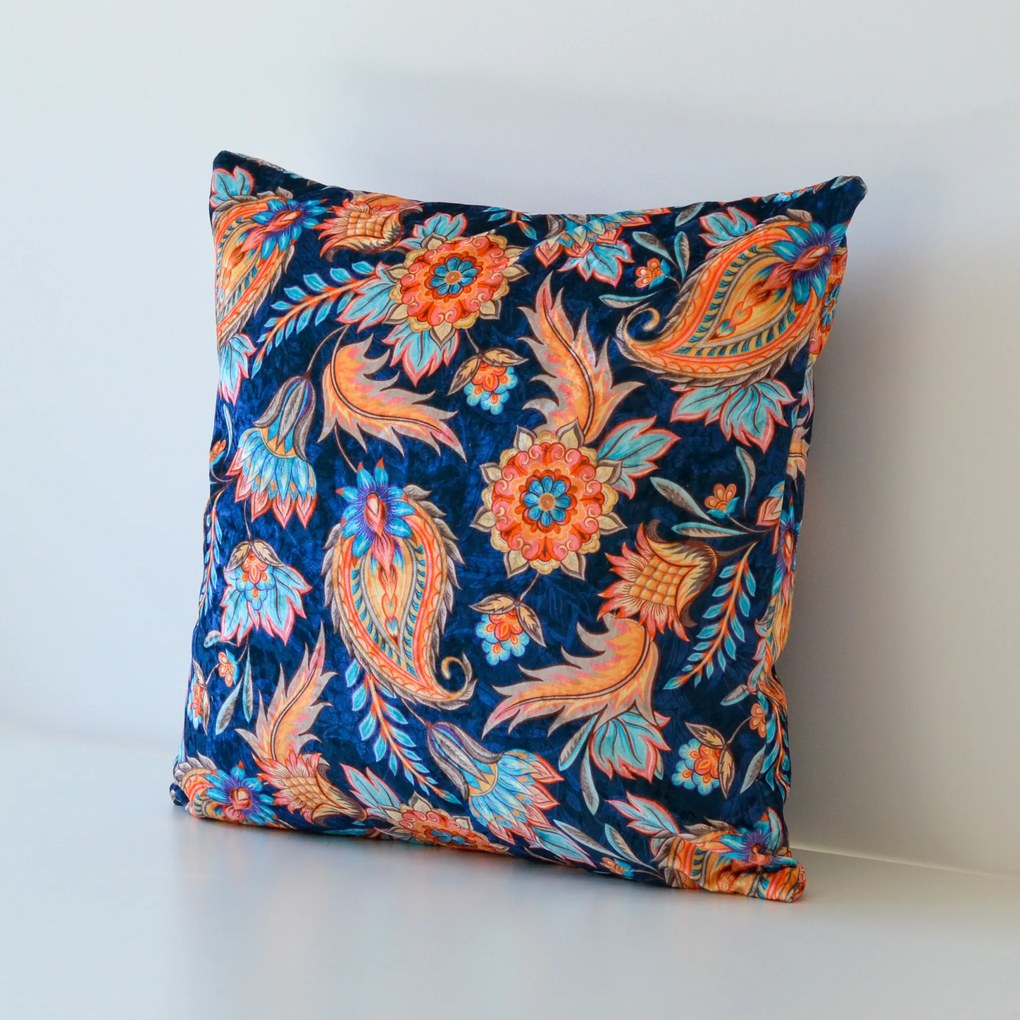 Poszewka dekoracyjna w orientalny wzór Fleurs 01