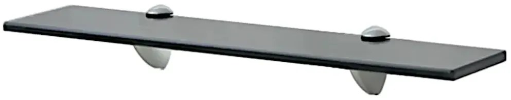 Solidna czarna półka szklana 50x20 cm - Imker