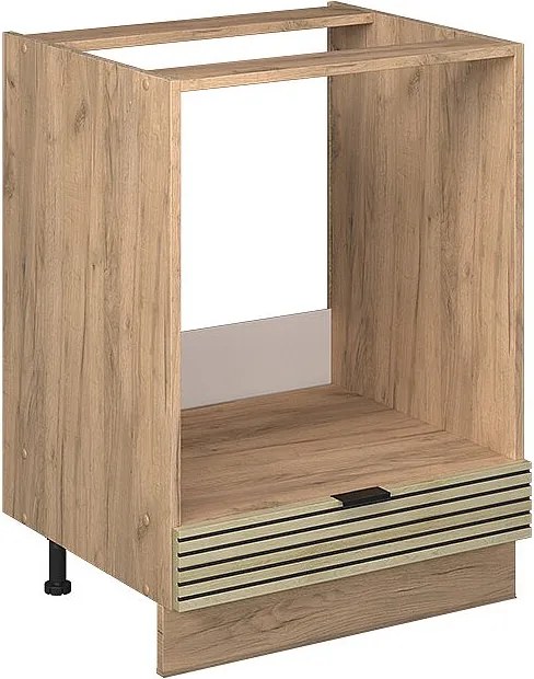 Szafka kuchenna panel dębowy 60x51.6x82 fame-line