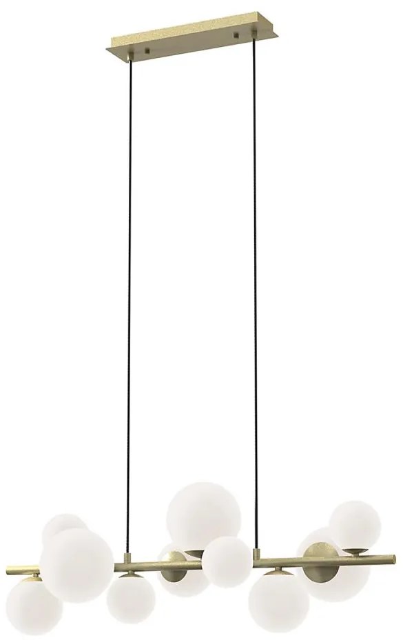 ONLI - Żyrandol na lince PALOMA 10xG9/10W/230V złoty