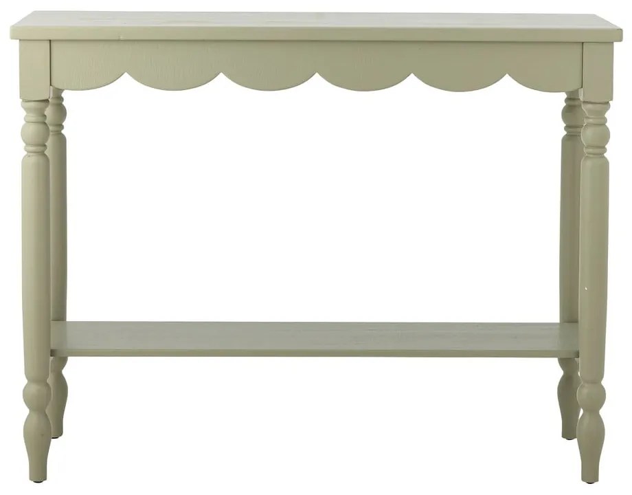 Jasnozielona konsola z litego drewna sosnowego 36x106 cm Salla – Bloomingville