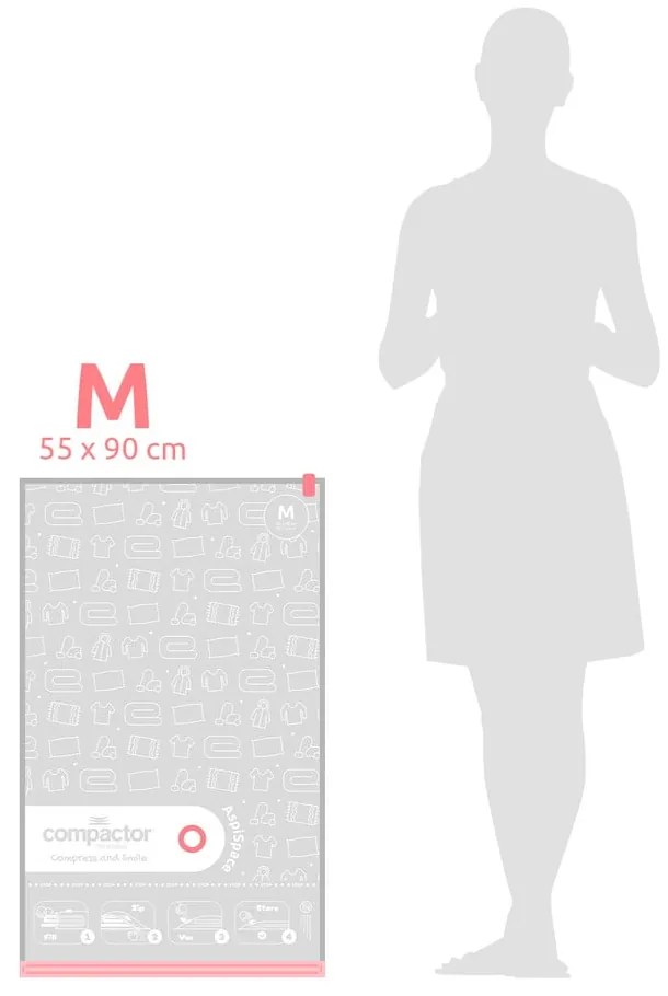 Worki próżniowe zestaw 6 szt. Vacuum M – Compactor