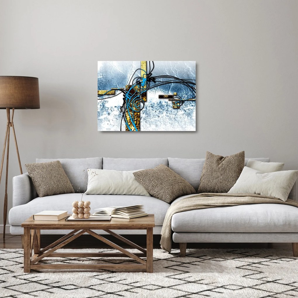 Abstrakcyjny obraz (70x50 cm)