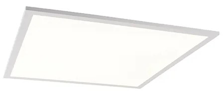 Lampa sufitowa biała w komplecie z LED i ściemniaczem z pilotem - Liv Nowoczesny Oswietlenie wewnetrzne