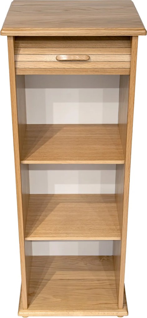 Stojak na płyty winylowe Retro