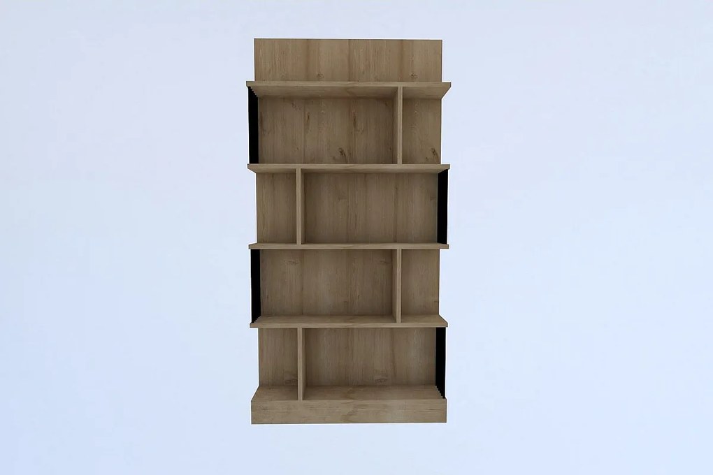 Półka – 80 x 160 x 21,8 cm – kolor szafirowy – płyta wiórowa pokryta melaminą