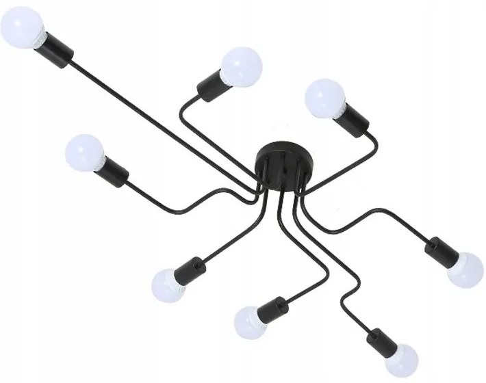 Lampa sufitowa/ścienna pająk Agaro 8