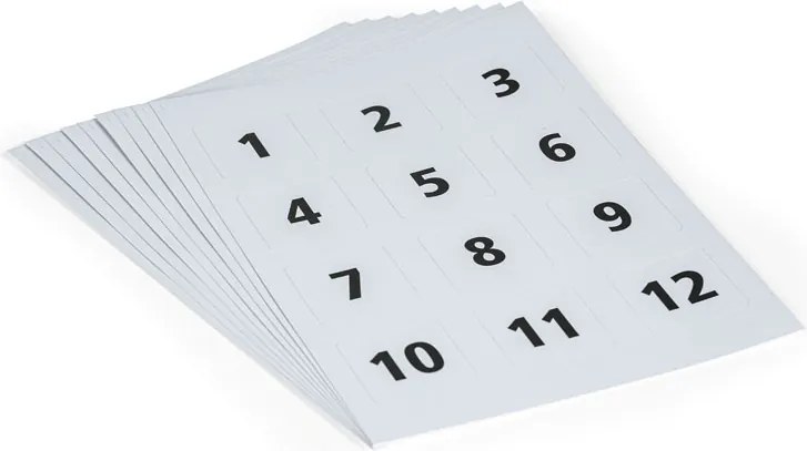 Zestaw naklejek 1 - 108