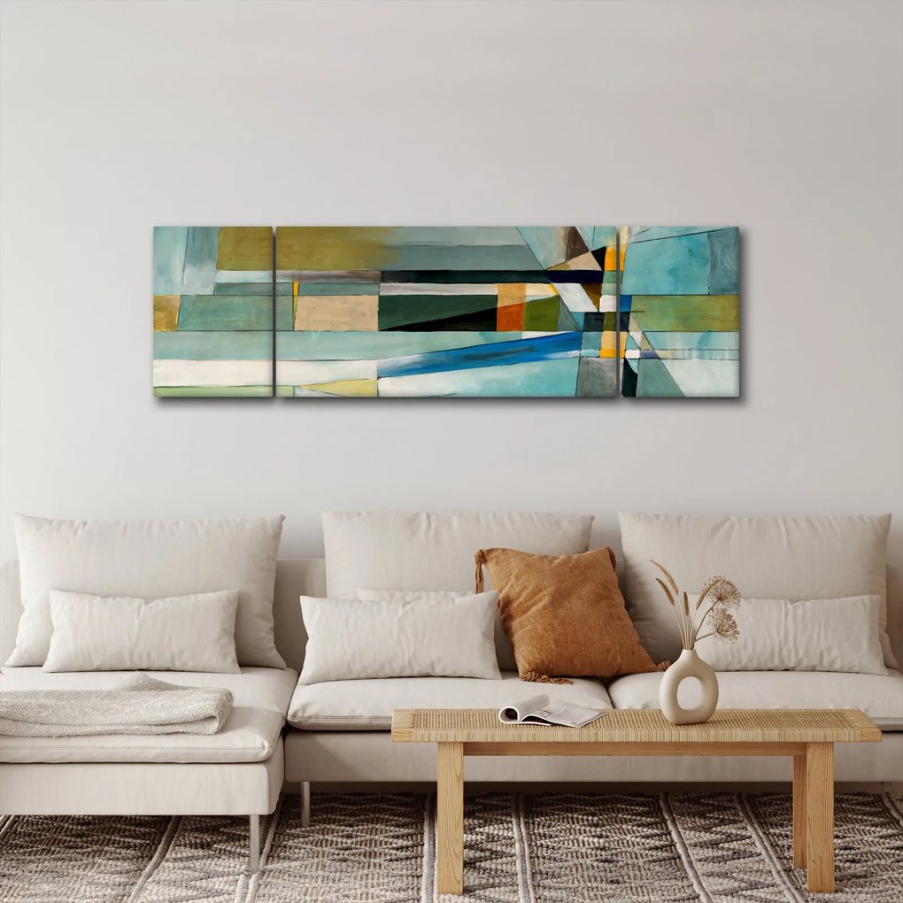 Obraz - Abstrakcja (170x50 cm)