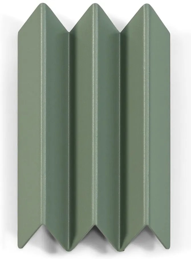Zielonoszary metalowy wieszak ścienny Sensu – Spinder Design