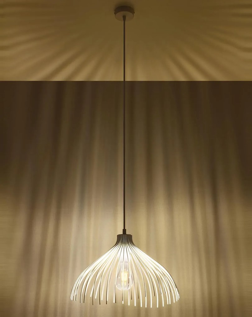 Lampa wisząca UMB biała SOLLUX  LIGHTING