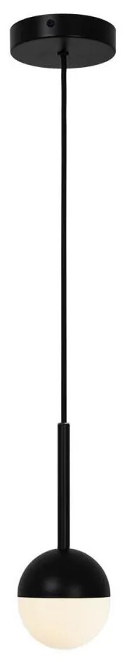 Nordlux - Lampa wisząca na lince CONTINA 1xG9/5W/230V czarna