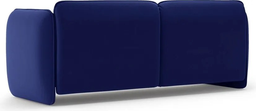 Niebieska aksamitna sofa 204 cm Georgia – Micadoni
