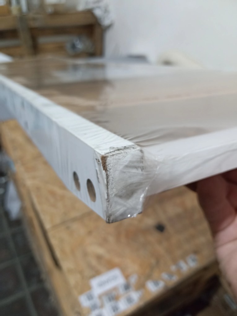 Promocja Biały bambusowy regał WHITE BAMBOO II. jakość