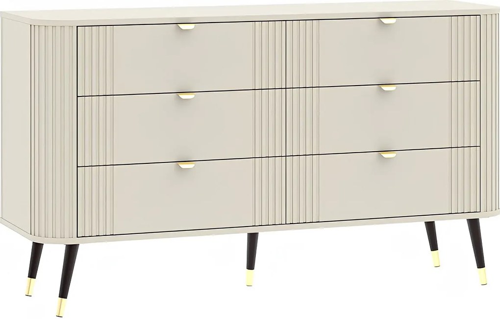 Komoda, Kaszmir, 138.2 x 40 x 79.7 cm