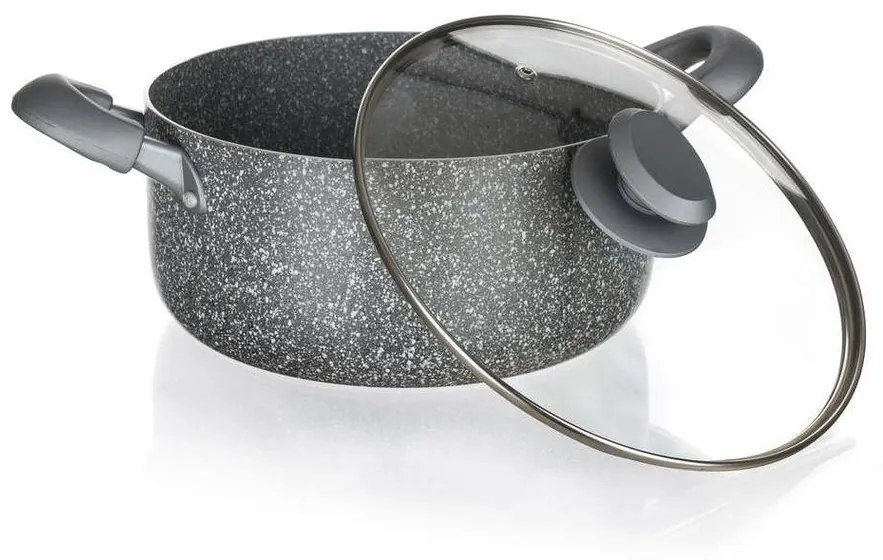 Banquet Garnek z powłoką nieprzywierającą Granite, 18 x 8,5 cm, 18 cm