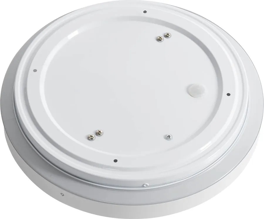 Nowoczesna lampa sufitowa biała 35 cm IP44 - Walden