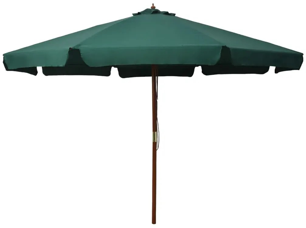 Zielony parasol balkonowy, do ogrodu - Sorani
