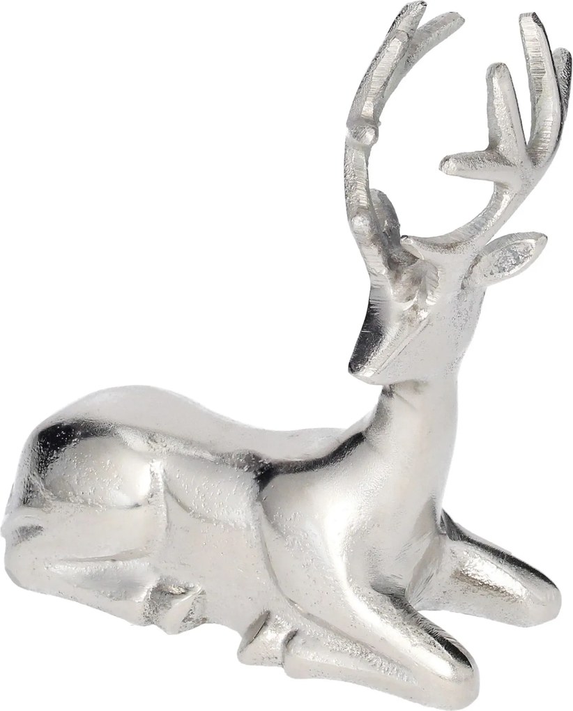 Figurka jelenia Silver Deer I 17x6x18 cm