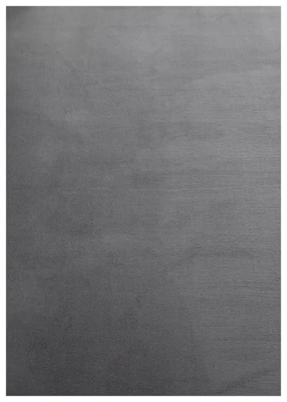 Dywan pluszowy Sky szary antypoślizgowy do prania 160 cm x 230 cm