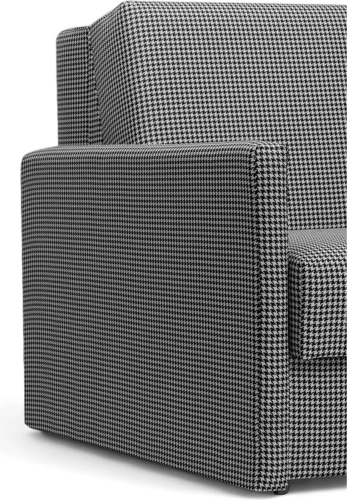 Sofa rozkładana Amerykanka Jolka 155 - wzór w pepitkę Kenia 700