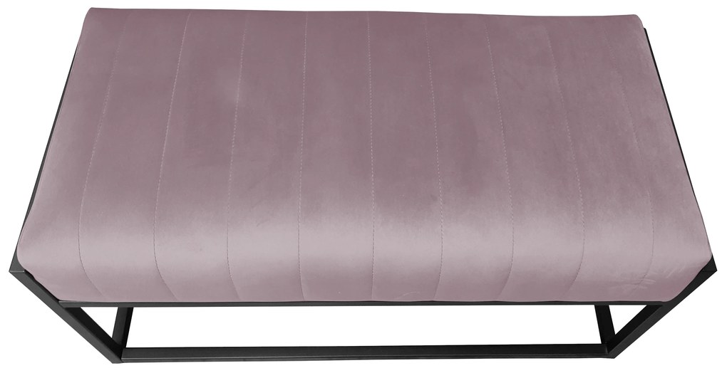 Ławka KAYA LOFT MG55 pufa podnóżek metal