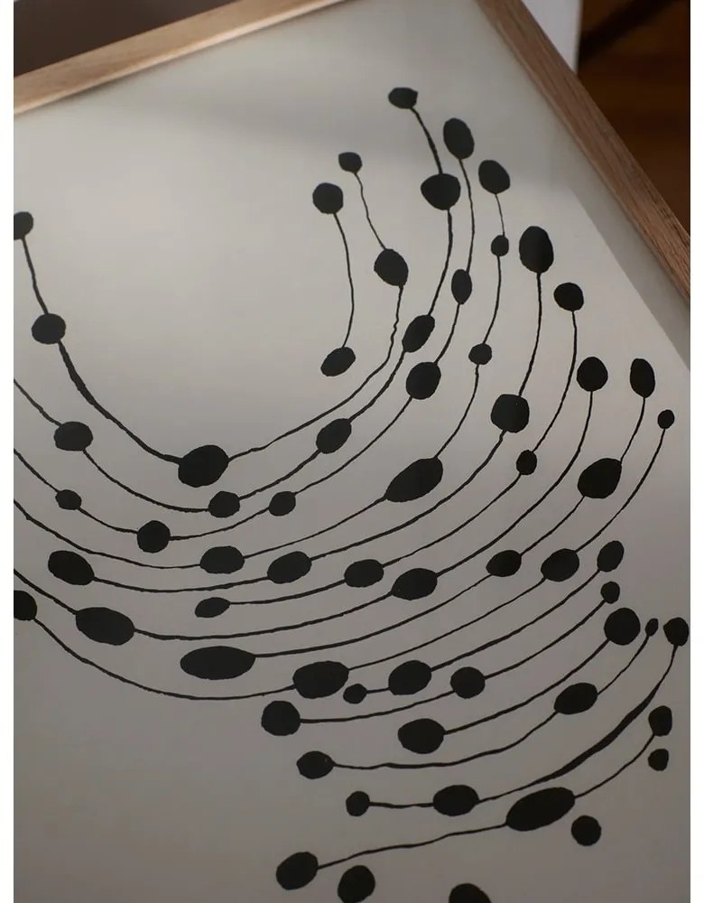 Plakat 30x40 cm Dancing Dots – Leise Dich Abrahamsen – The Poster Club