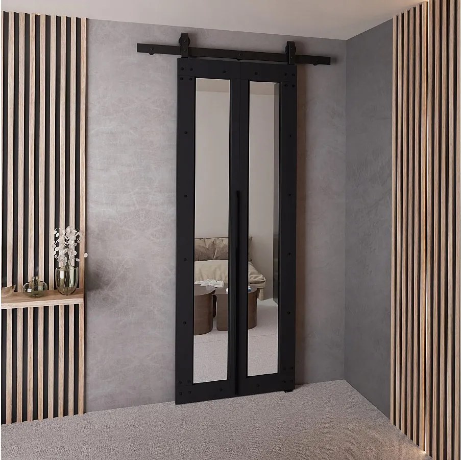 Drzwi Przesuwne QUDIO M8 Czarny 60