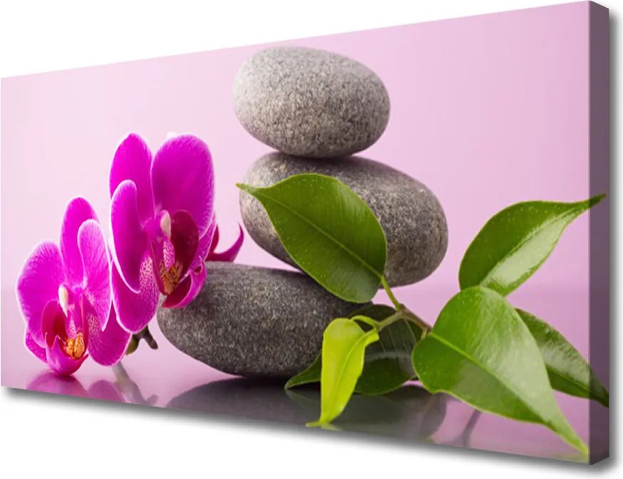 Obraz canvas Harmonijna Orchidea Zen