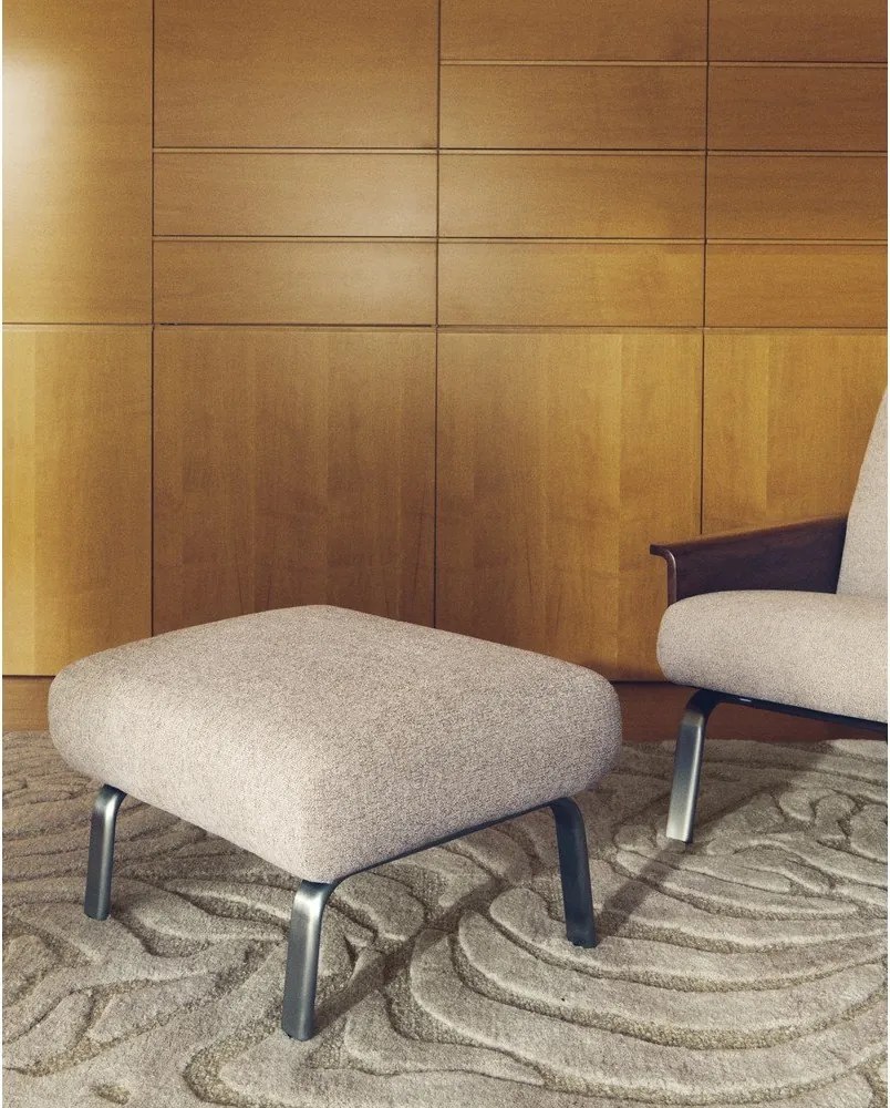 Beżowy dywan z mieszanki wełny tkany ręcznie 160x230 cm Tribet – Kave Home